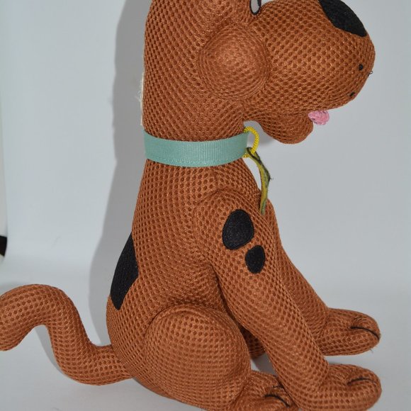 Scooby-Doo 12" Mesh Bath Sponge Water Toy Stuffed Animal Plush Hang Loop Dog - Picture 2 of 7